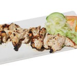 Chicken malai tikka bbq, a non spicy marinated chicken overnight